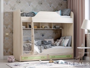 Инесса Классика ДН-84 Двухъярусная кровать (Raus)